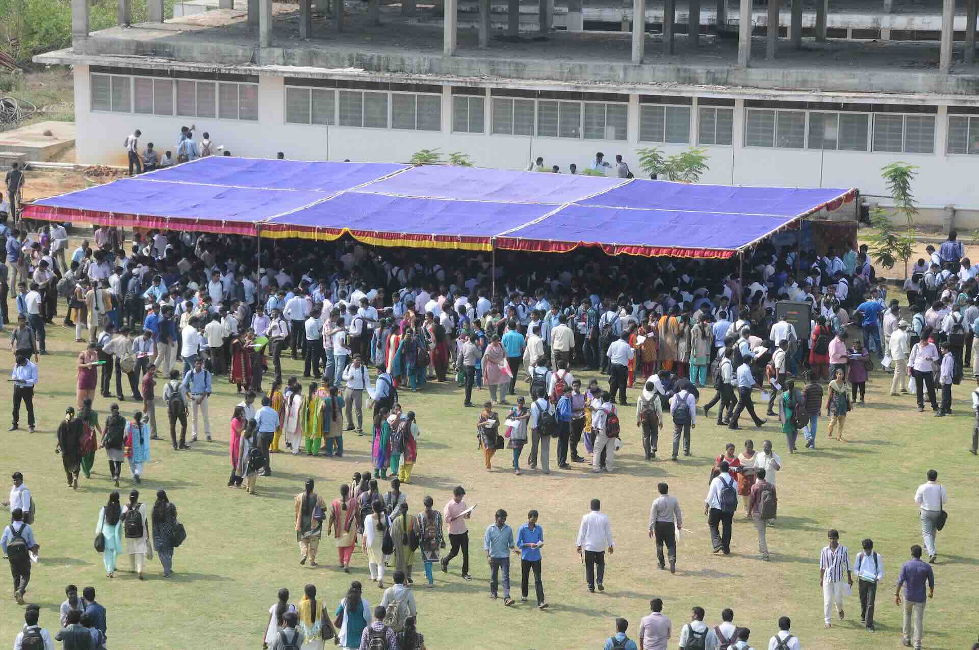 Ariel View of Job Quest